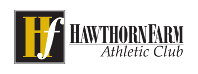Hawthorn Farm Athletic Club official gym logo